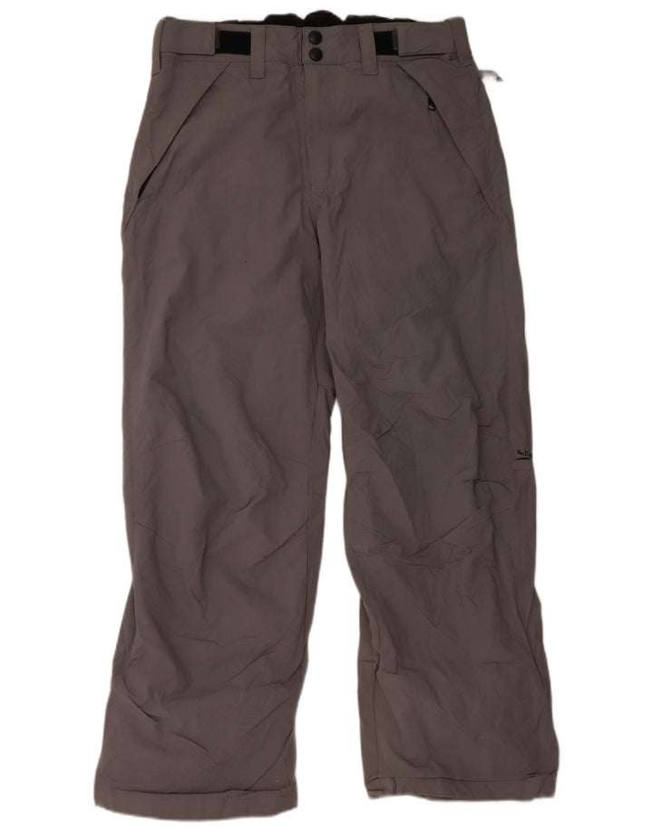 Calças de esqui masculinas Quiksilver pequenas poliamida cinza