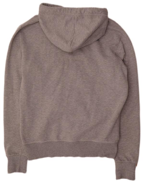 Suéter masculino Superdry com capuz e zíper 2XL algodão cinza