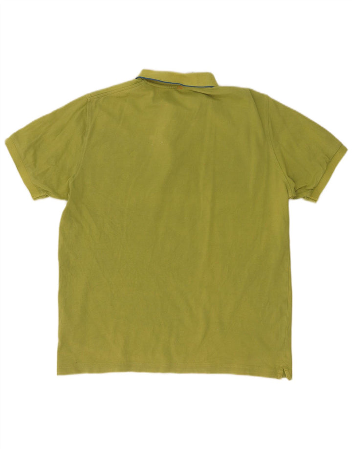 Camisa polo masculina Sun68 grande algodão verde