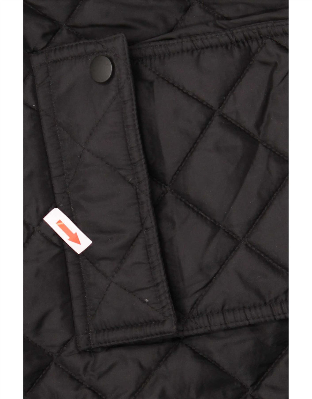 Jaqueta acolchoada masculina vintage UK 42 XL preto nylon