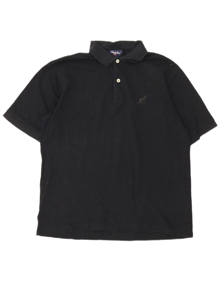 Polo masculino AUSTRALIAN L'ALPINA IT 50 médio preto