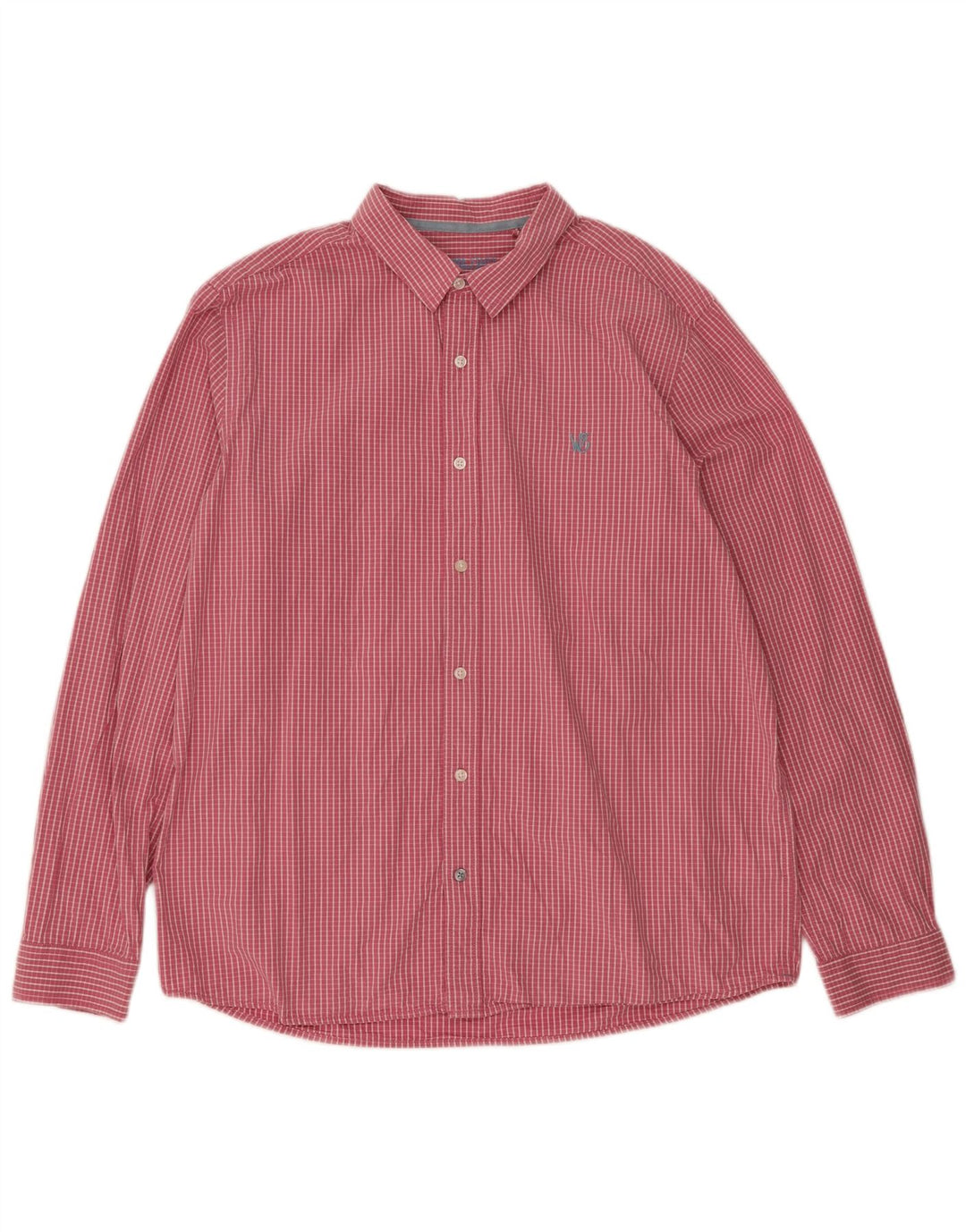 Camisa masculina White Stuff XL algodão xadrez rosa