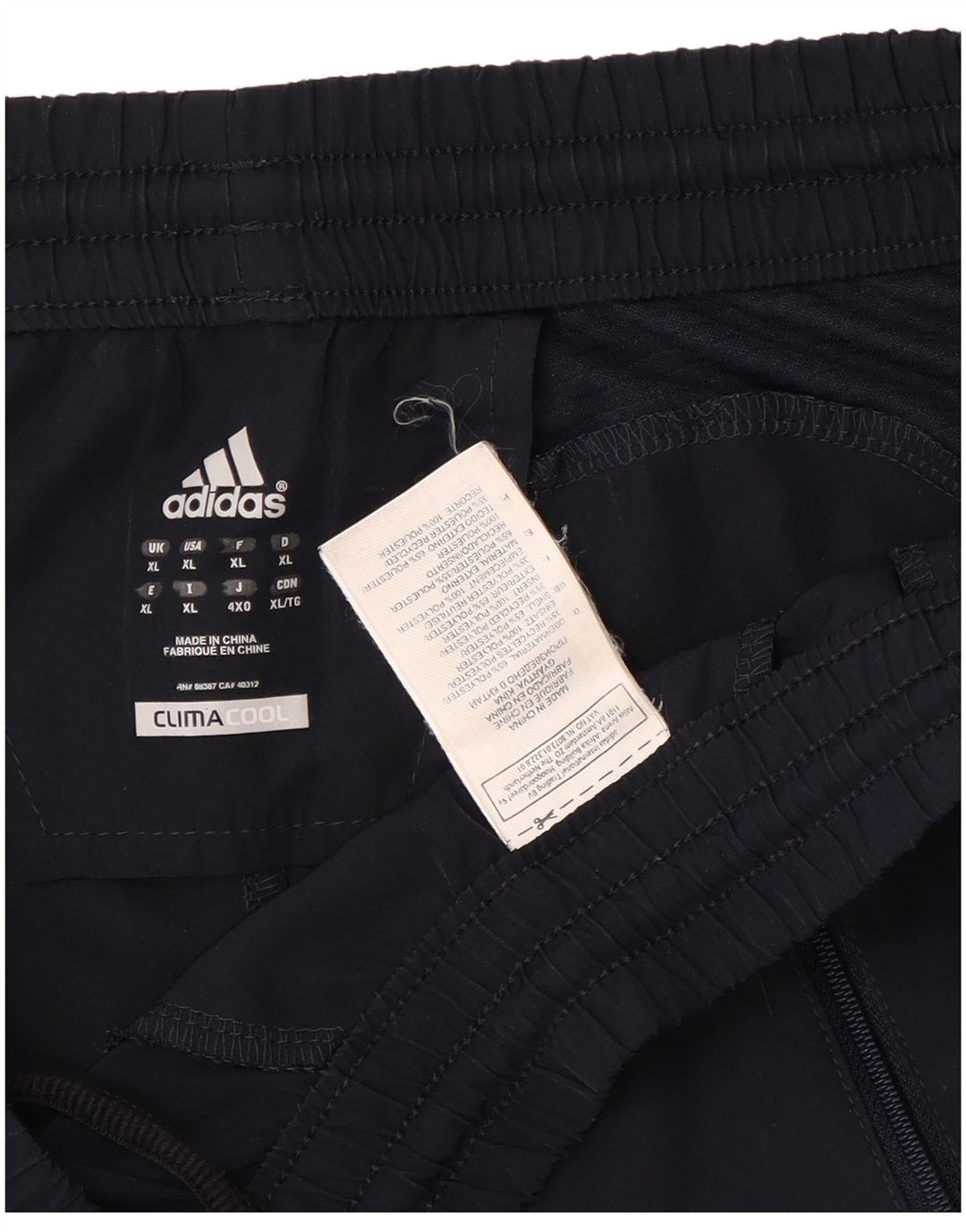 Adidas Masculino Climacool Sport Shorts XL Azul Marinho Poliéster