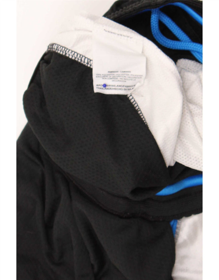 Shorts esportivos masculinos Nike Graphic Regular grandes pretos em poliéster