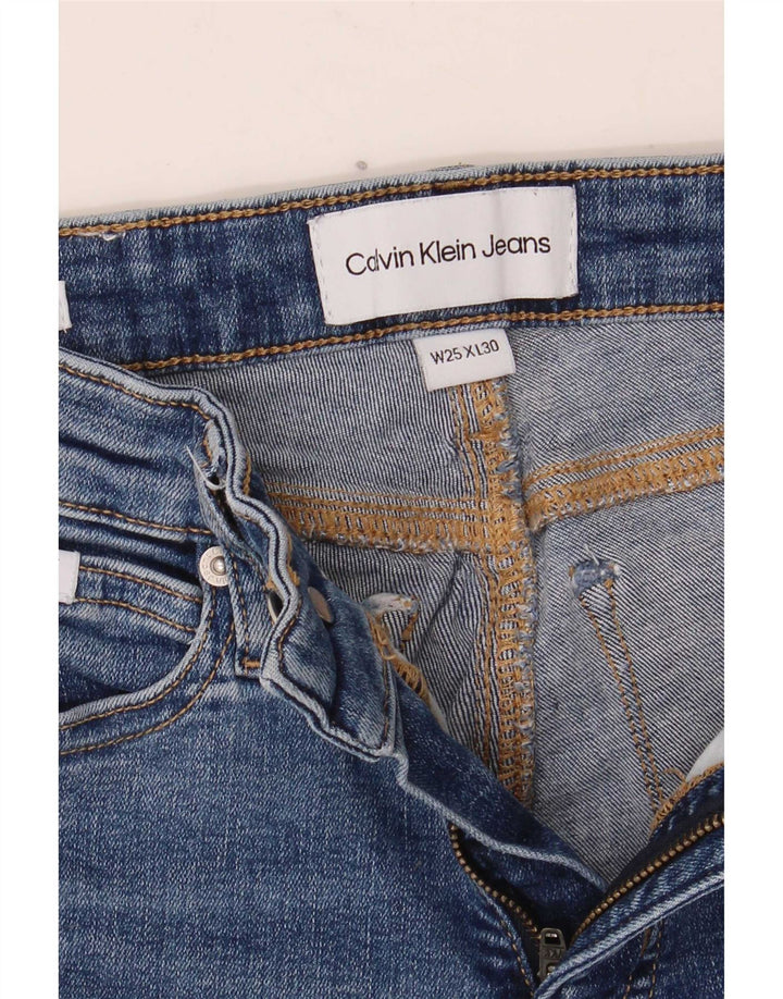 Calça jeans skinny feminina Calvin Klein W25 L30 azul