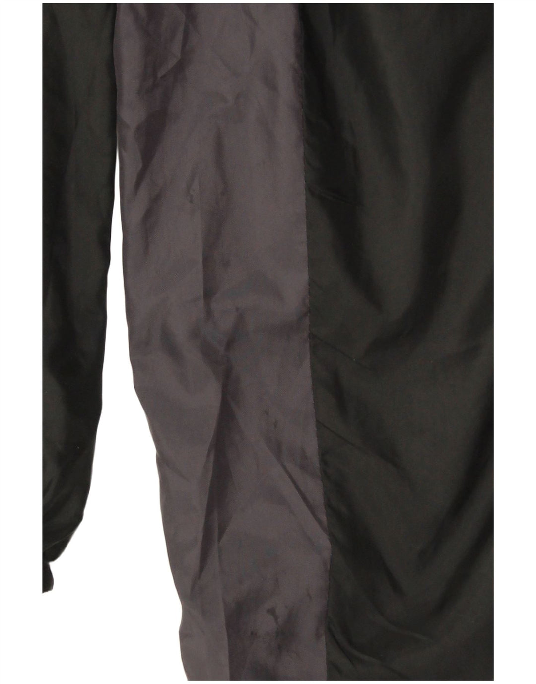 PUMA Mens Hooded Tracksuit Top Jacket Grande Preto Colorblock Poliéster