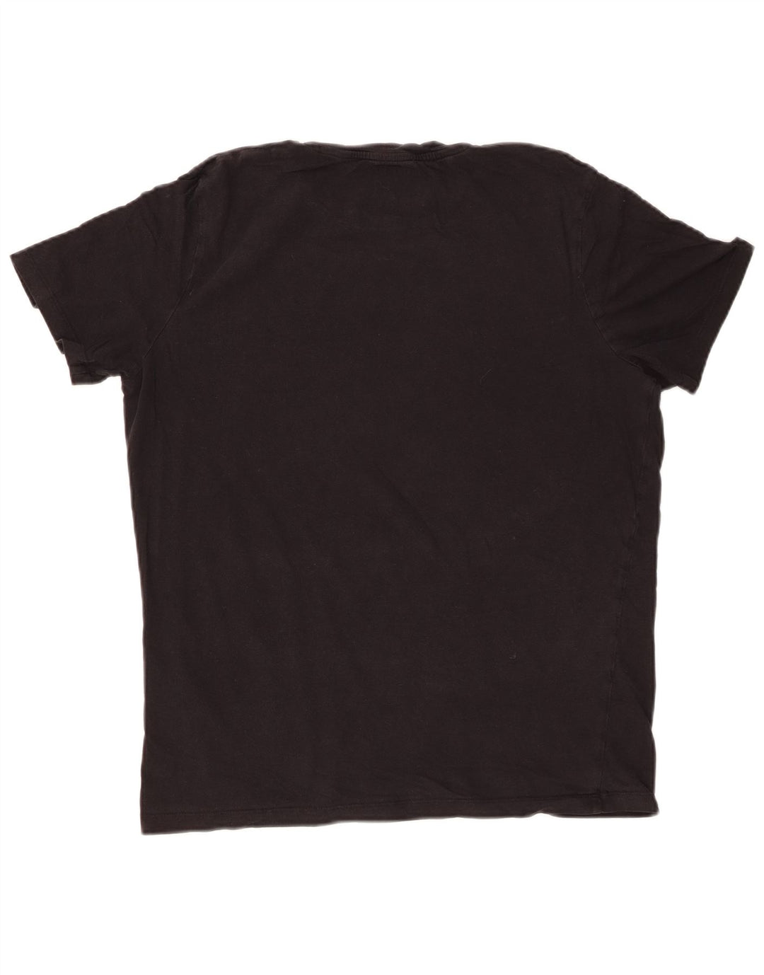 Camiseta masculina JACK & JONES grande algodão preto