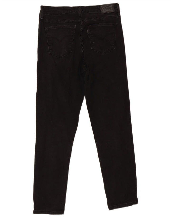 Calça jeans feminina Levi's 712 Slim W30 L27 algodão preto