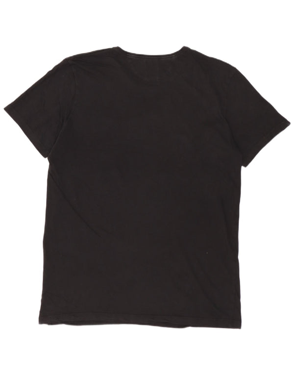 Camiseta masculina ZARA grande preta
