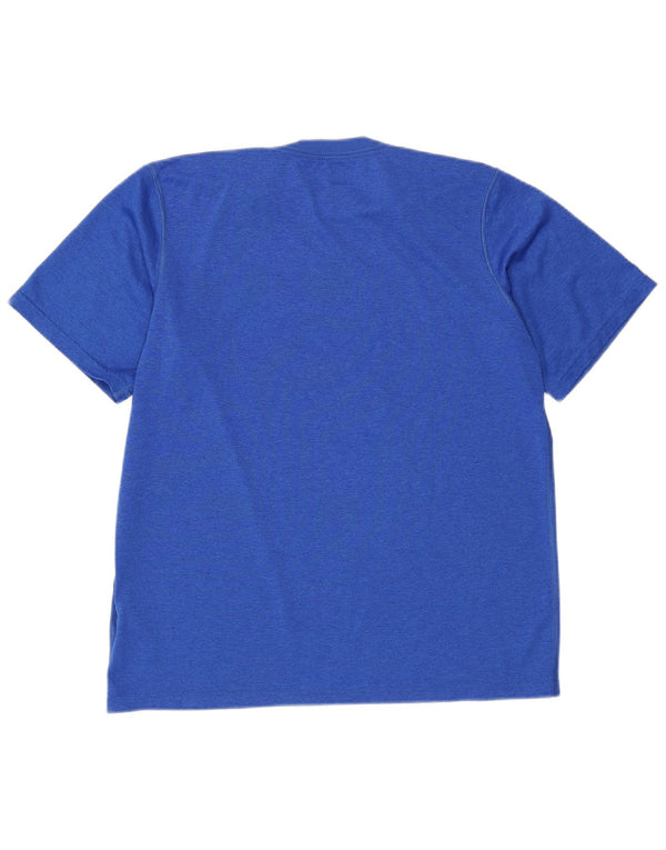 Camiseta NIKE Boys Dri Fit Graphic Top 13-14 Anos XL Azul Poliéster