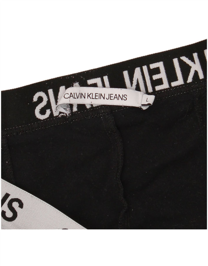Calça legging feminina CALVIN KLEIN UK 16 grande preta