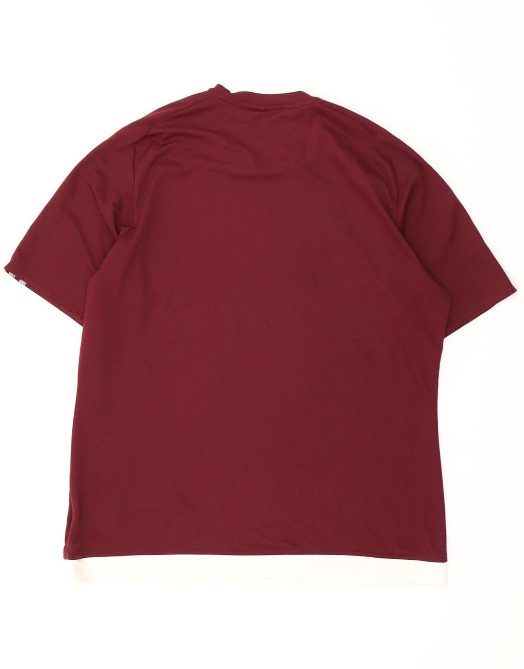 Camiseta masculina Adidas Climalite grande poliéster marrom