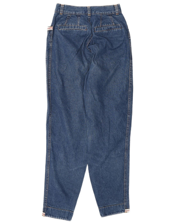 Calça jeans feminina cintura alta Wampum IT 42 médio W28 L28 algodão azul