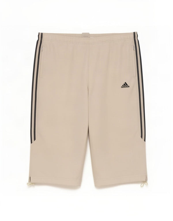 Adidas Mens Bermuda Sport Shorts XL Branco Poliéster