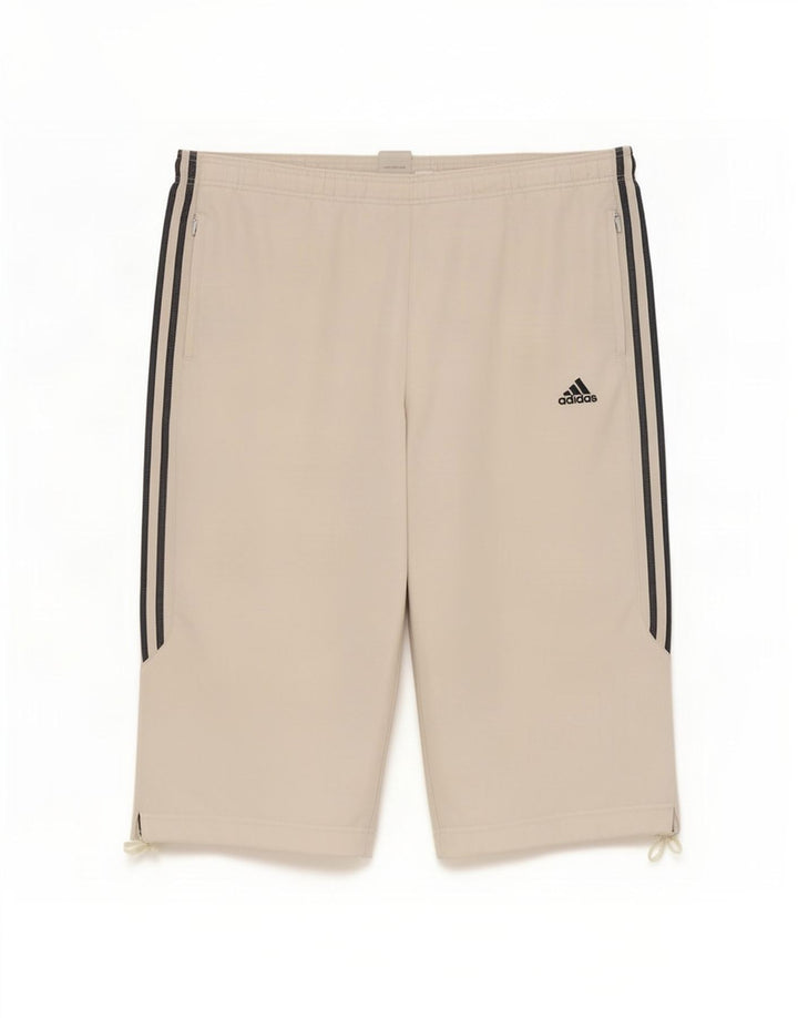 Adidas Mens Bermuda Sport Shorts XL Branco Poliéster