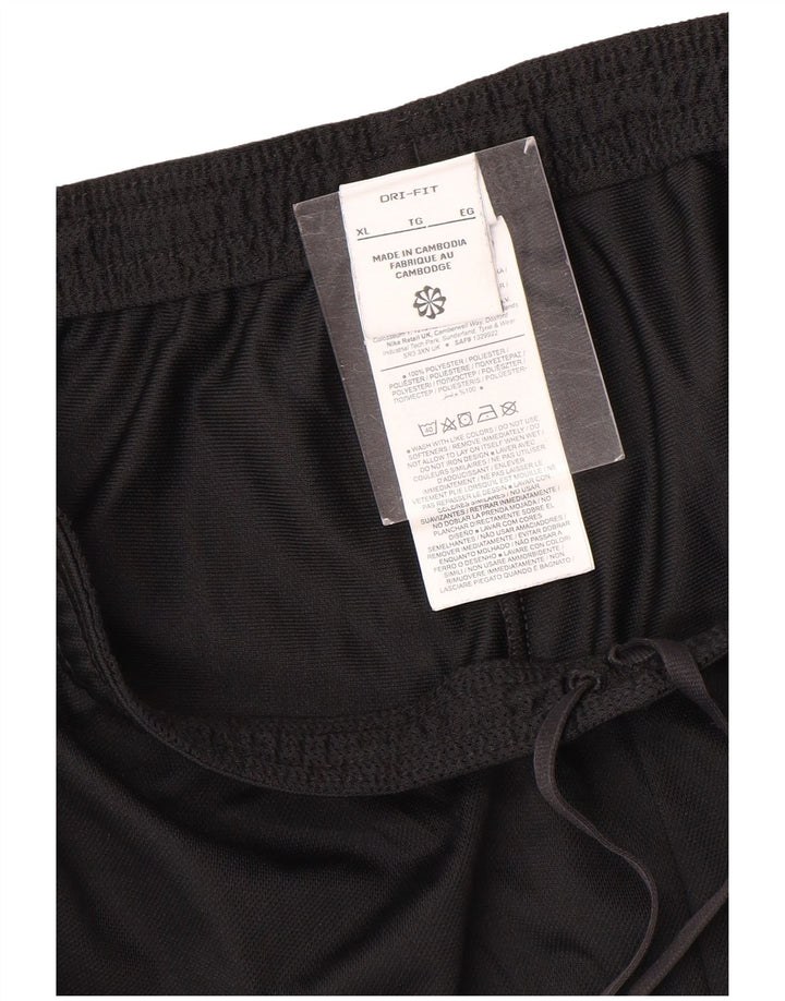 Calça de treino Nike Mens Dri Fit XL preta poliéster