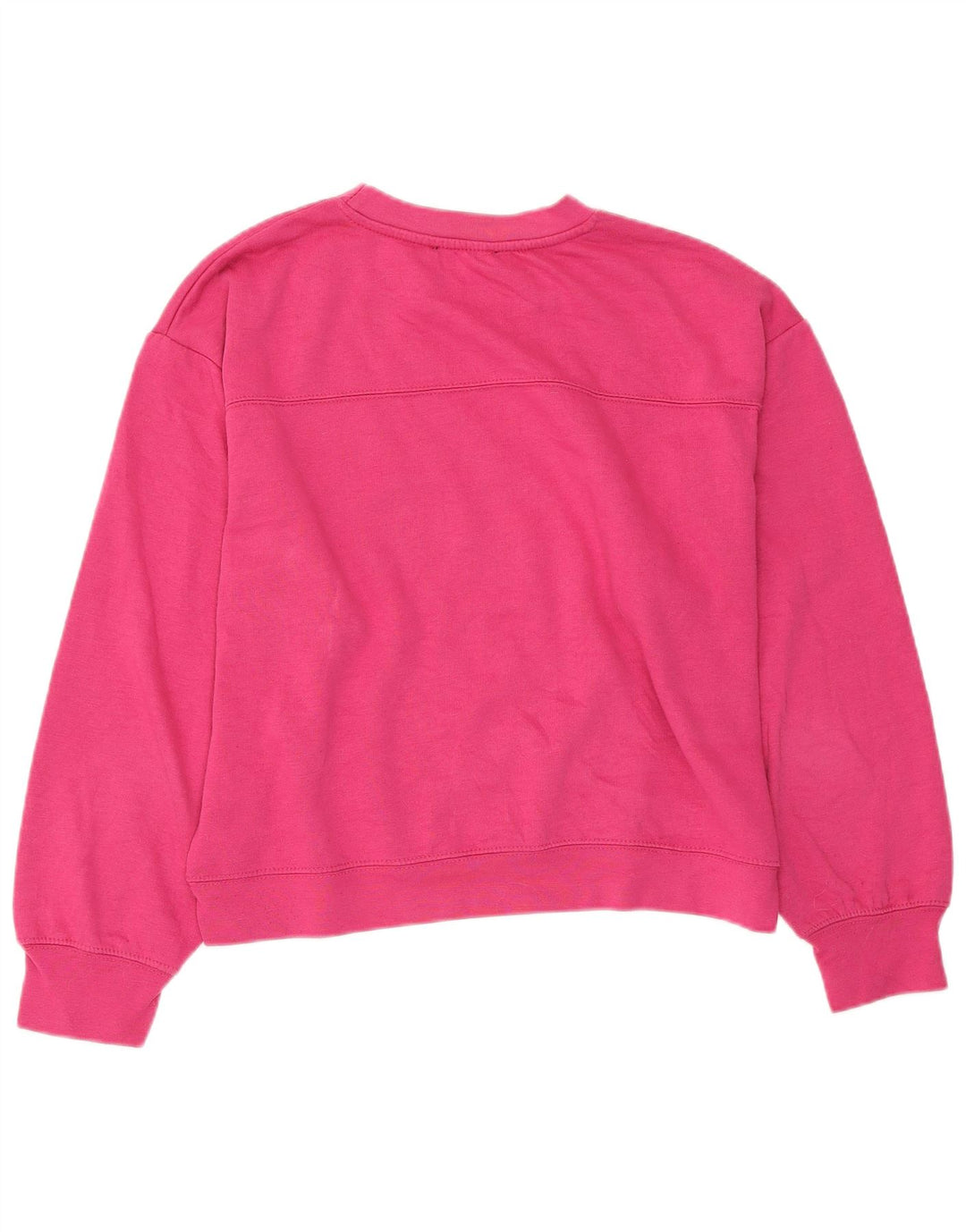 ZARA moletom feminino oversized jumper UK 16 grande rosa