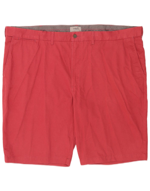 Shorts Chino Masculino Marks & Spencer W48 4XL Algodão Vermelho