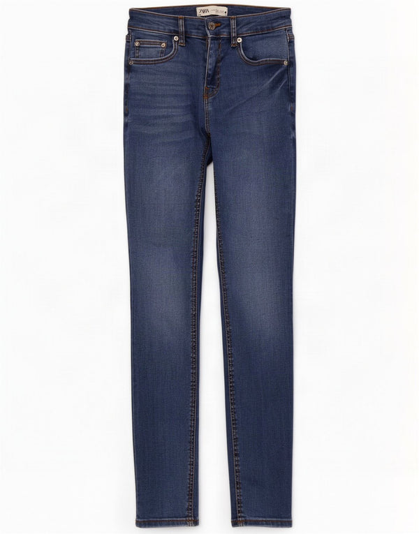 Zara Womens Skinny Jeans EU 36 XS W26 L28 Blue