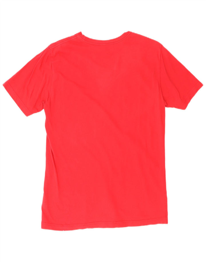 Camiseta masculina Nike Standard Fit gráfica top médio algodão vermelho