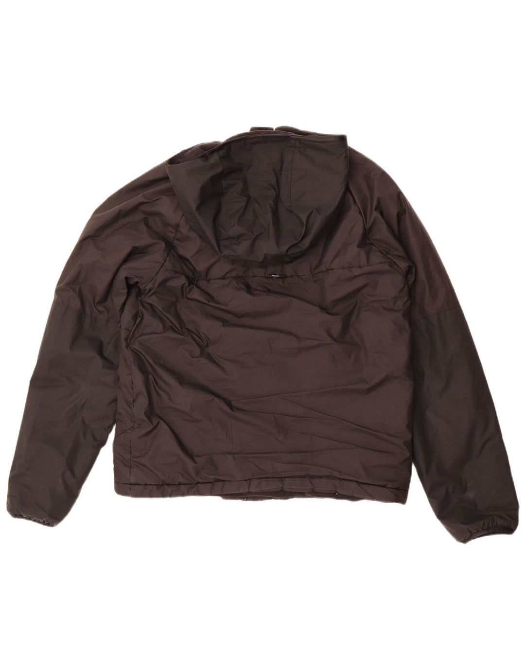 Jaqueta corta-vento Nike Womens Therma-Fit com capuz Reino Unido 14 Médio Preto