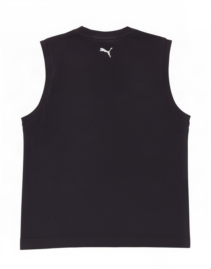 Puma Mens Graphic Vest Top Grande Azul Marinho