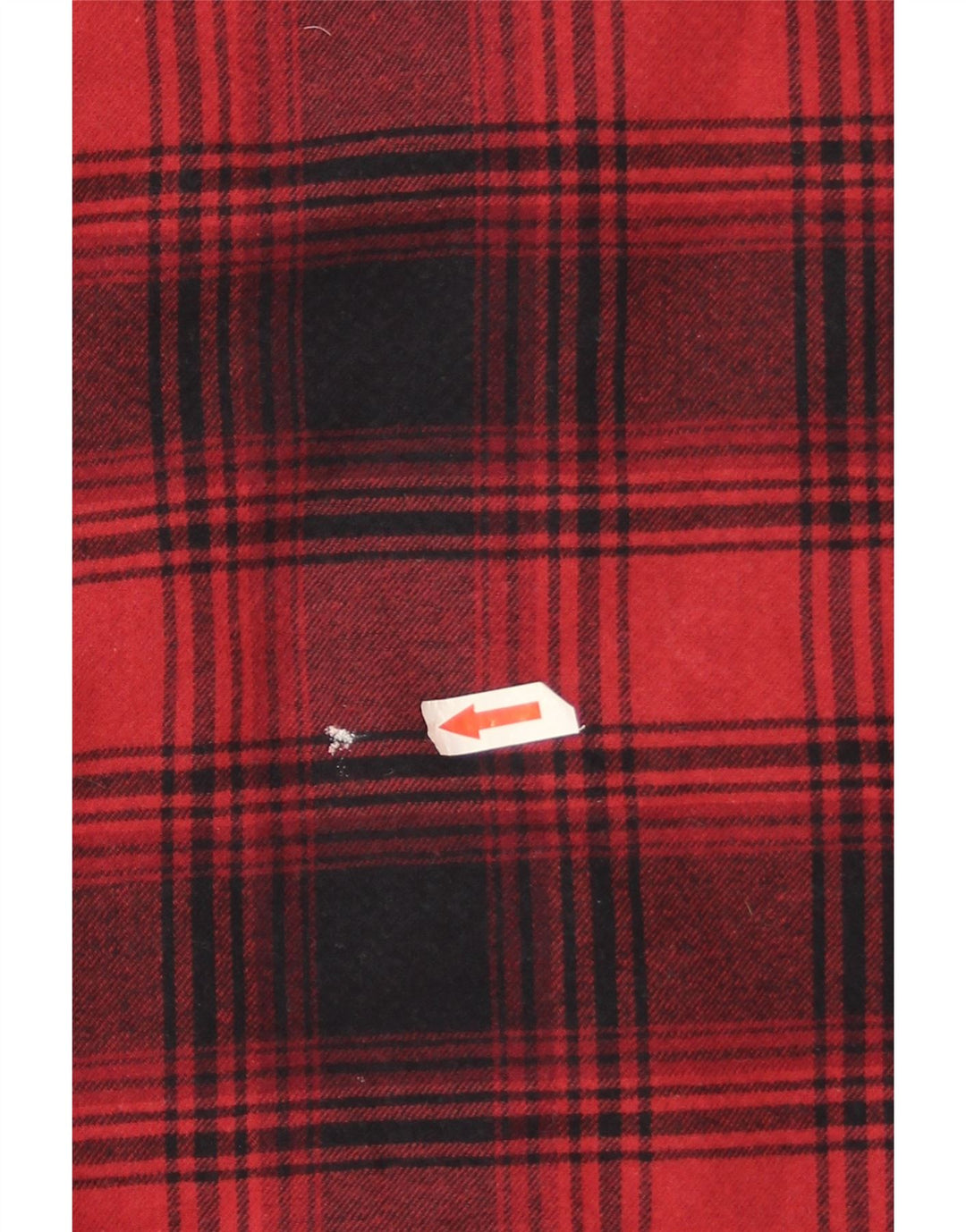 Camisa masculina de flanela regular Marks & Spencer 2XL xadrez vermelha