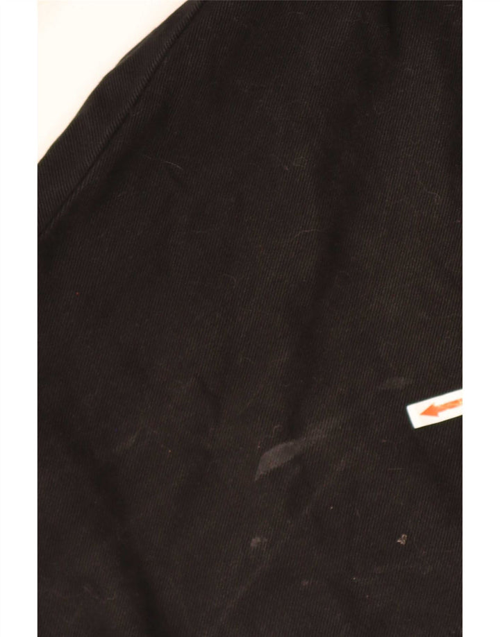 Wrangler Mens Straight Jeans W38 L29 Algodão Preto