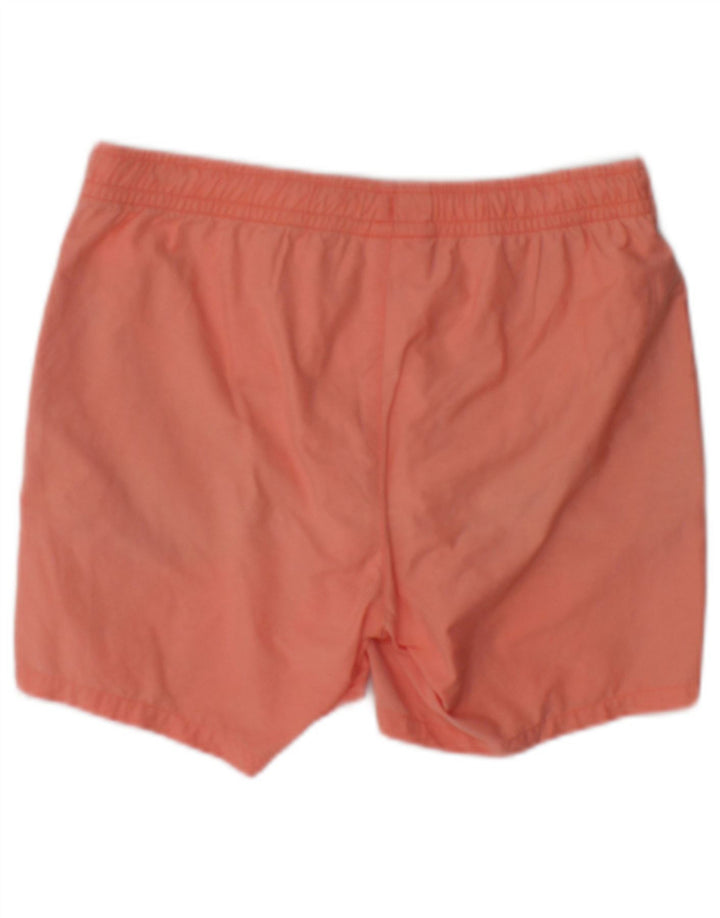 Shorts de natação masculino Lacoste pequeno algodão laranja