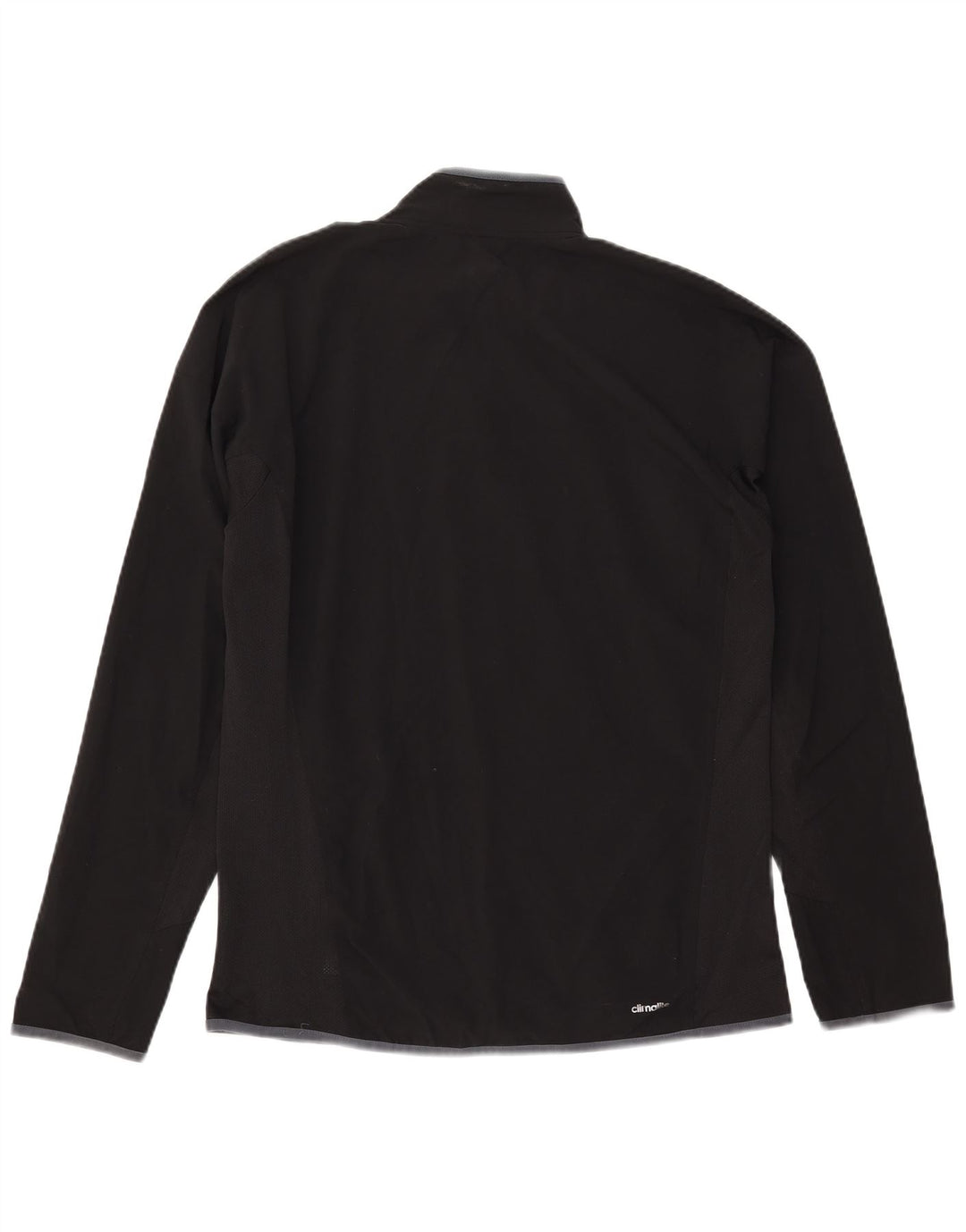Adidas Mens Climalite Tracksuit Top Jacket Médio Preto Poliéster