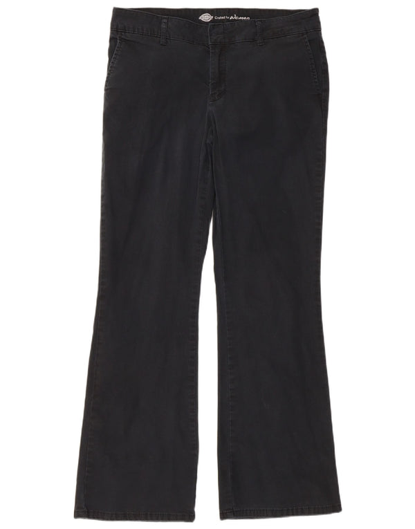 Calça feminina Dickies Bootcut slim casual W32 L30 algodão preto