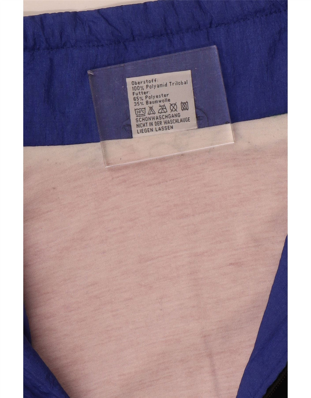 Jaqueta de treino masculina SHAMP grande poliamida colorblock multicolorida