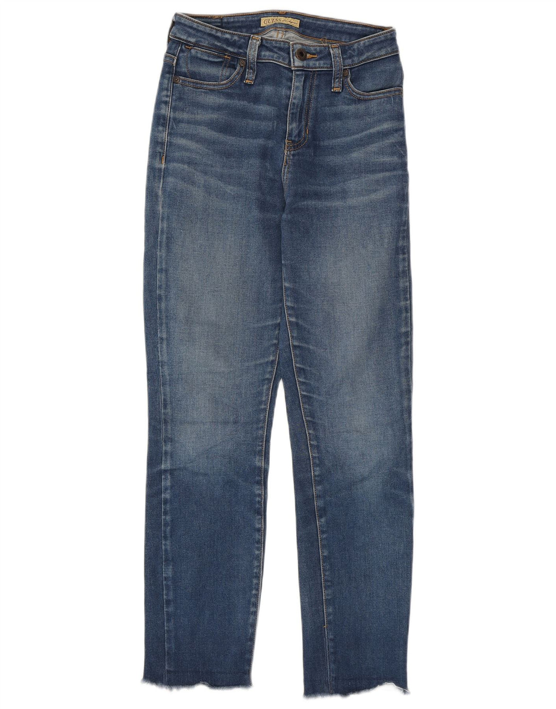 Jeans slim feminino GUESS W25 L27 algodão azul