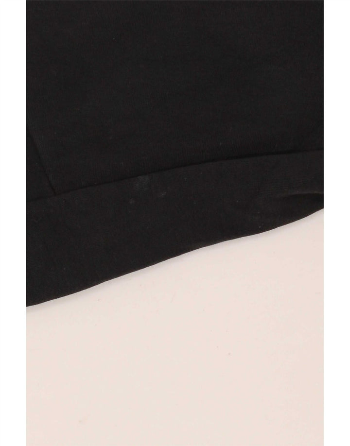 Suéter Nike Masculino Zip com Capuz Pequeno Algodão Preto