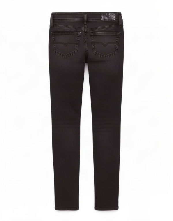 Diesel Feminino Matic Skinny Jeans W28 L34 Algodão Preto