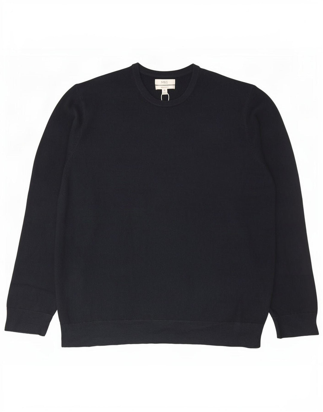 Suéter masculino Marks & Spencer com gola redonda 2XL azul marinho acrílico