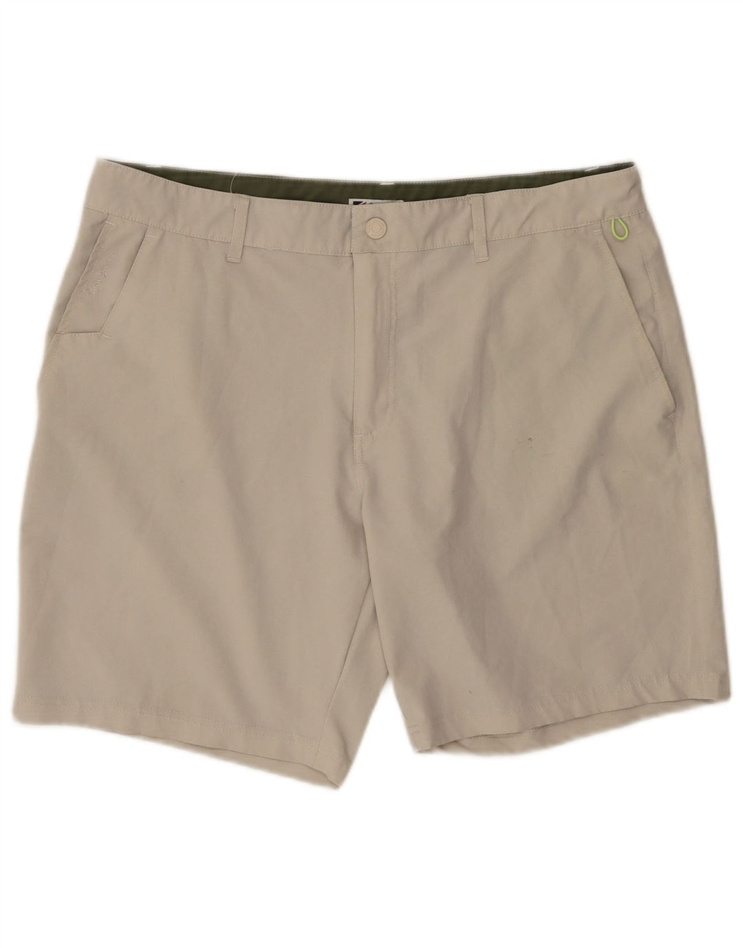Shorts chino feminino PEPE JEANS grande W34 poliéster bege