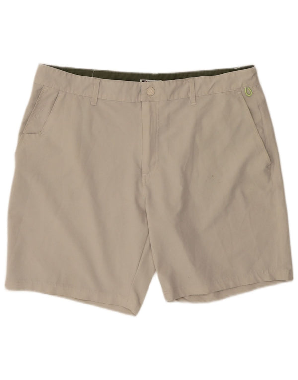 Shorts chino feminino PEPE JEANS grande W34 poliéster bege