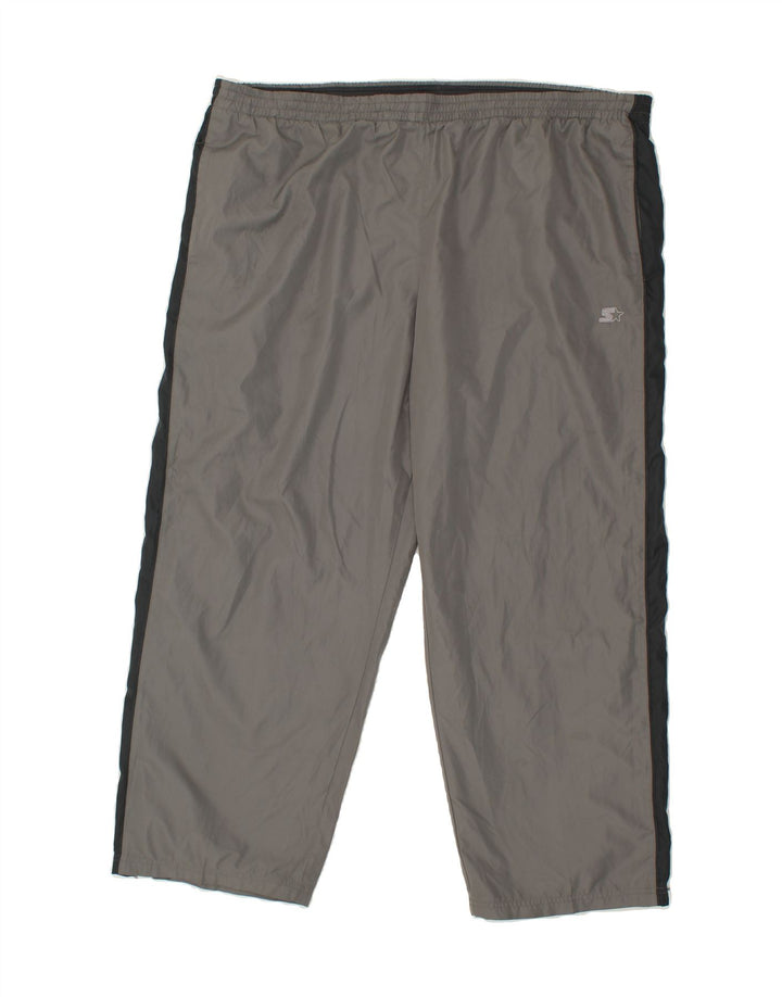 STARTER Mens Tracksuit Trousers XL Grey Polyester Vintage Starter and Second-Hand Starter from Messina Hembry 