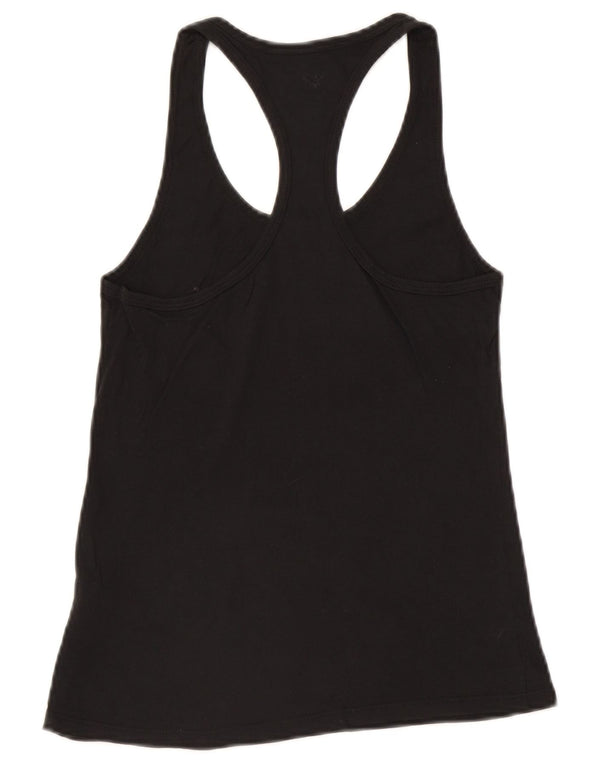 Colete gráfico Nike masculino Athletic Cut Top XS algodão preto