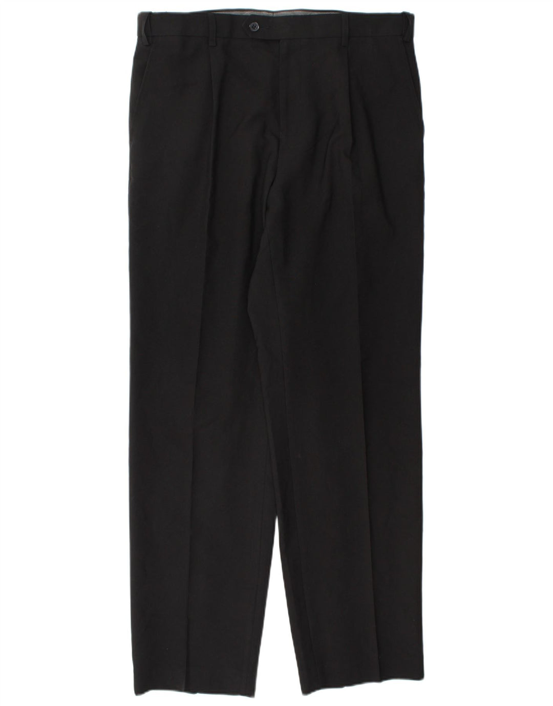 Calça masculina Marks & Spencer com pegged suit W36 L33 poliéster preto