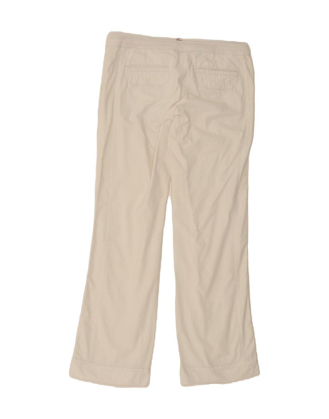 TOMMY HILFIGER Womens Straight Chino Trousers W34 L32  White Cotton Vintage Tommy Hilfiger and Second-Hand Tommy Hilfiger from Messina Hembry 