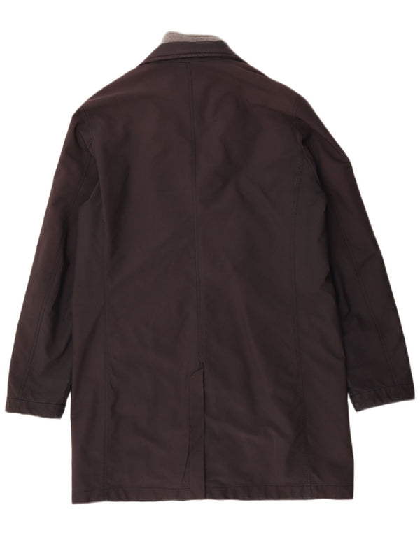 Trench Coat Masculino Museum UK 42 XL Cinza Poliéster