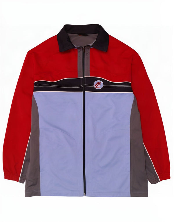 Campagnolo Mens Treino Top Jacket XL Vermelho Colourblock Poliéster