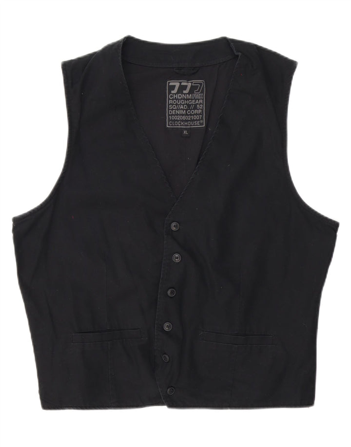 Colete masculino C&A XL preto algodão