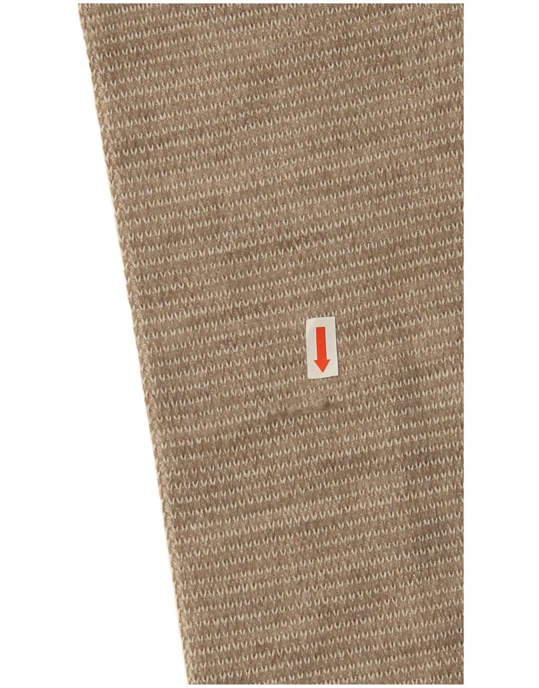 Suéter masculino Marks & Spencer com decote em V pequeno bege colorblock acrílico