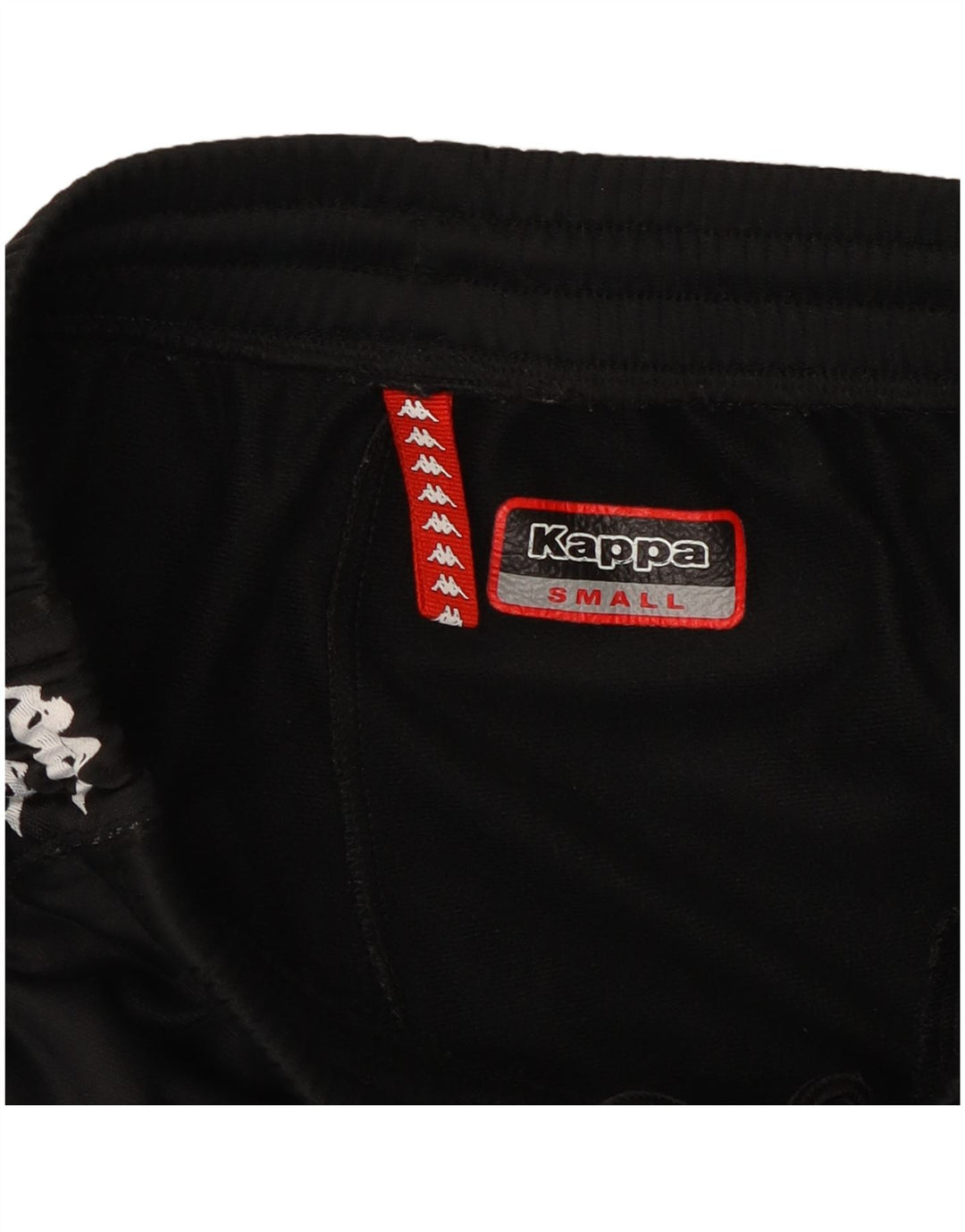 Calça masculina Kappa Graphic Tracksuit pequena preta