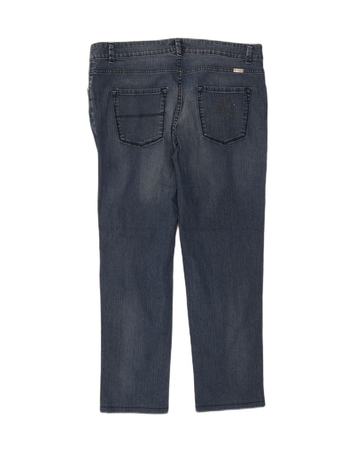 Jeans slim feminino TRUSSARDI W33 L27 algodão azul