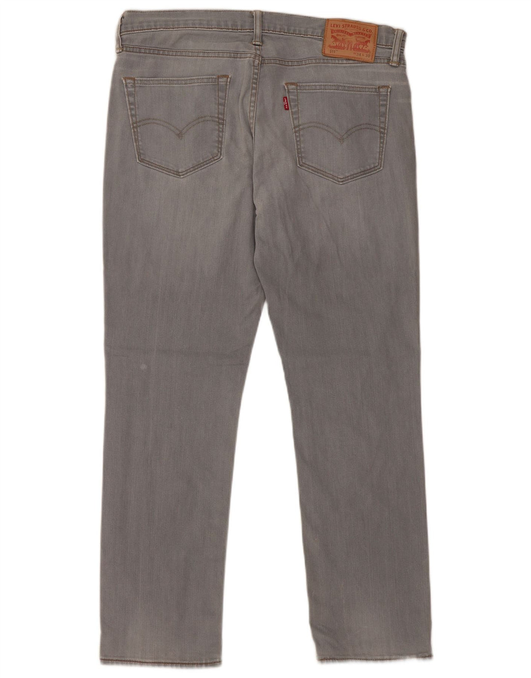 Calça Jeans Levis 511 Slim Masculina W34 L30 Cinza Algodão