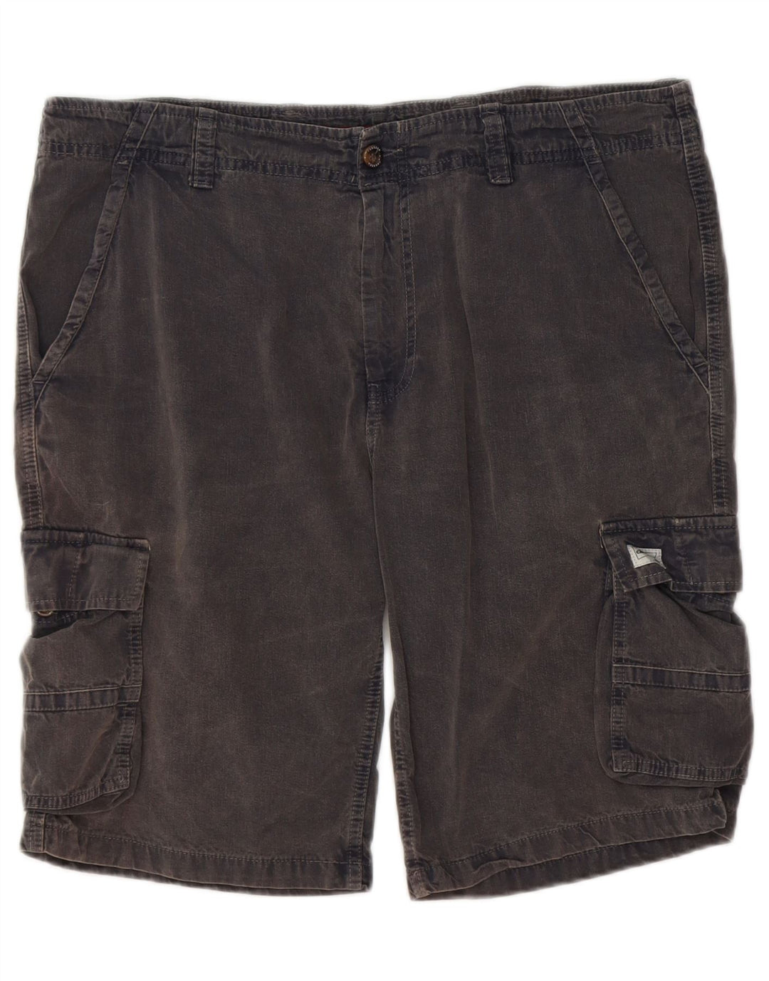 CARRERA Masculino 618 Cargo Shorts W38 XL Azul Marinho Algodão